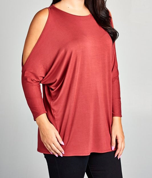 Basic Open Shoulder Top