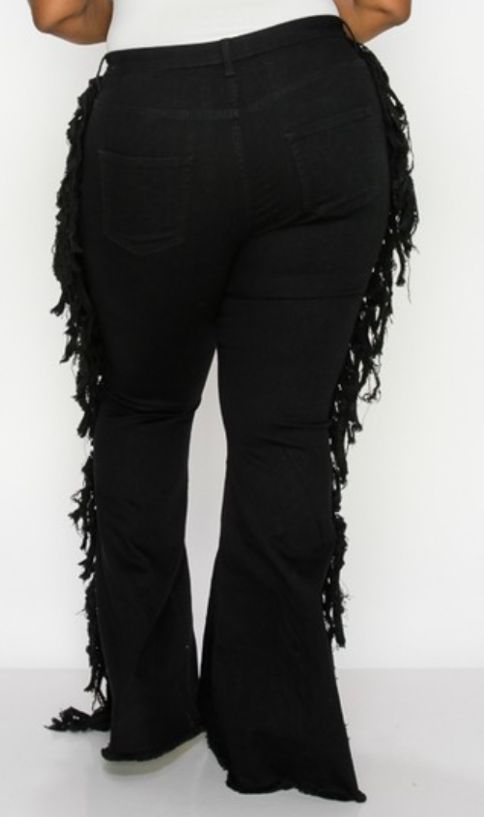 Plus Curvy Frare Tessel String Jeans